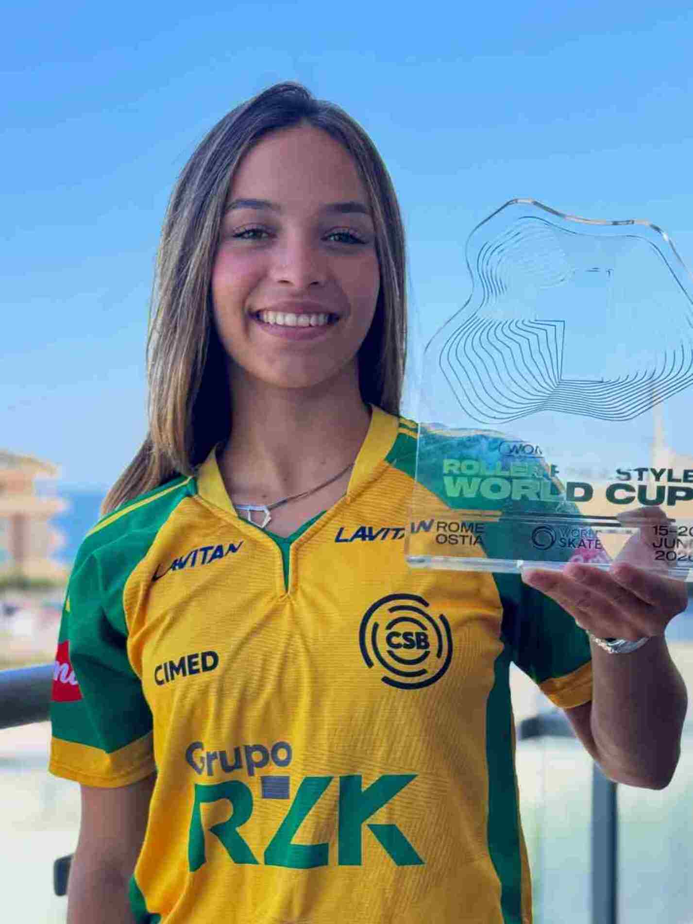 Patinação Julika conquista etapa da Copa do Mundo de Roller Freestyle na Itália